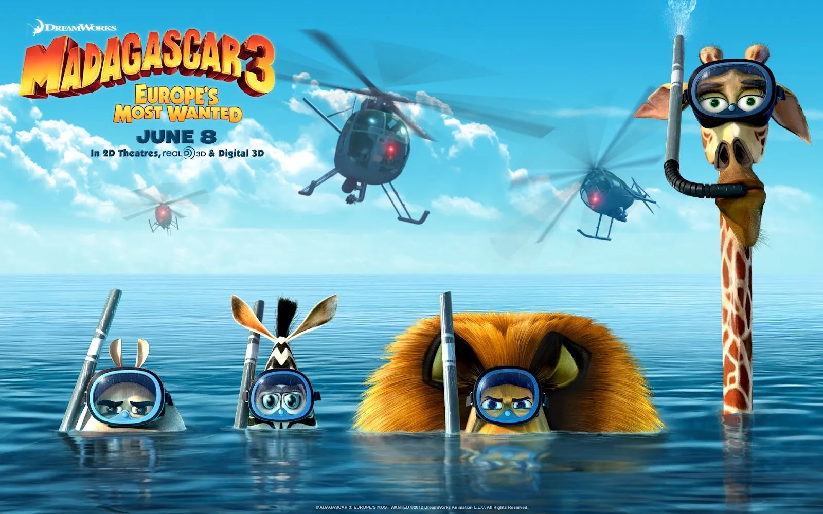 Cinema Stereo: wallpaper Madagascar 3