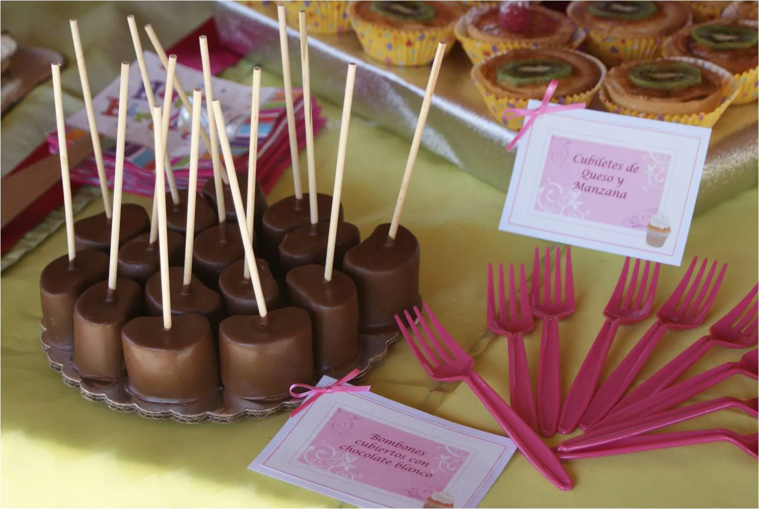 Mesa de postres para cumpleaños - Imagui