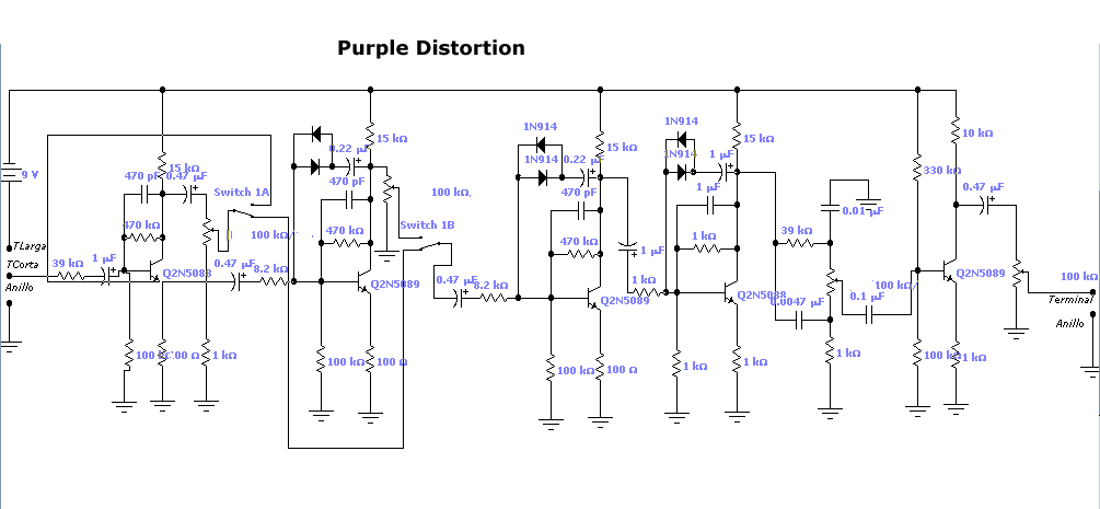 Circuitos Para Guitarra Eléctrica (Incluyen diagramas de pedales Boss)