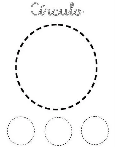 Circulo dibujo para colorear - Imagui