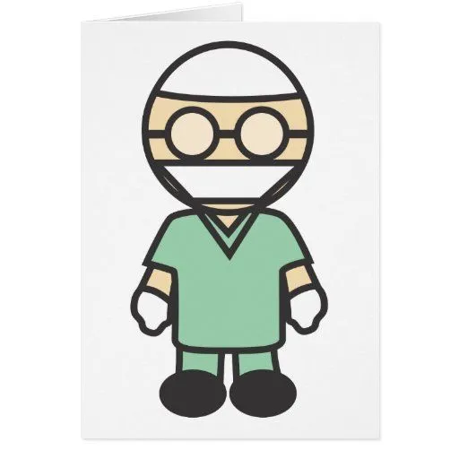 Cirujano médico de sexo masculino tarjetas | Zazzle