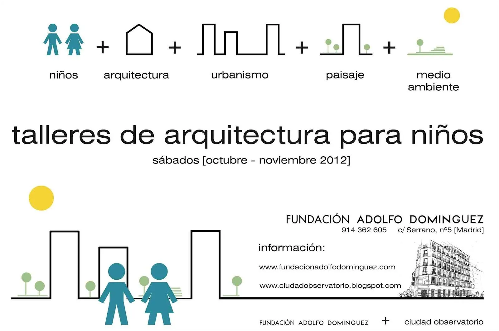 ciudad observatorio: talleres de arquitectura para niños