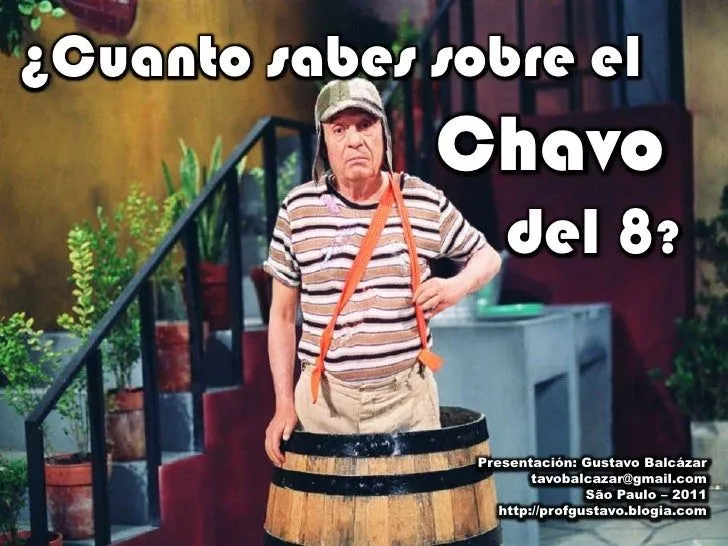 Clase de conversación - Chavo del ocho