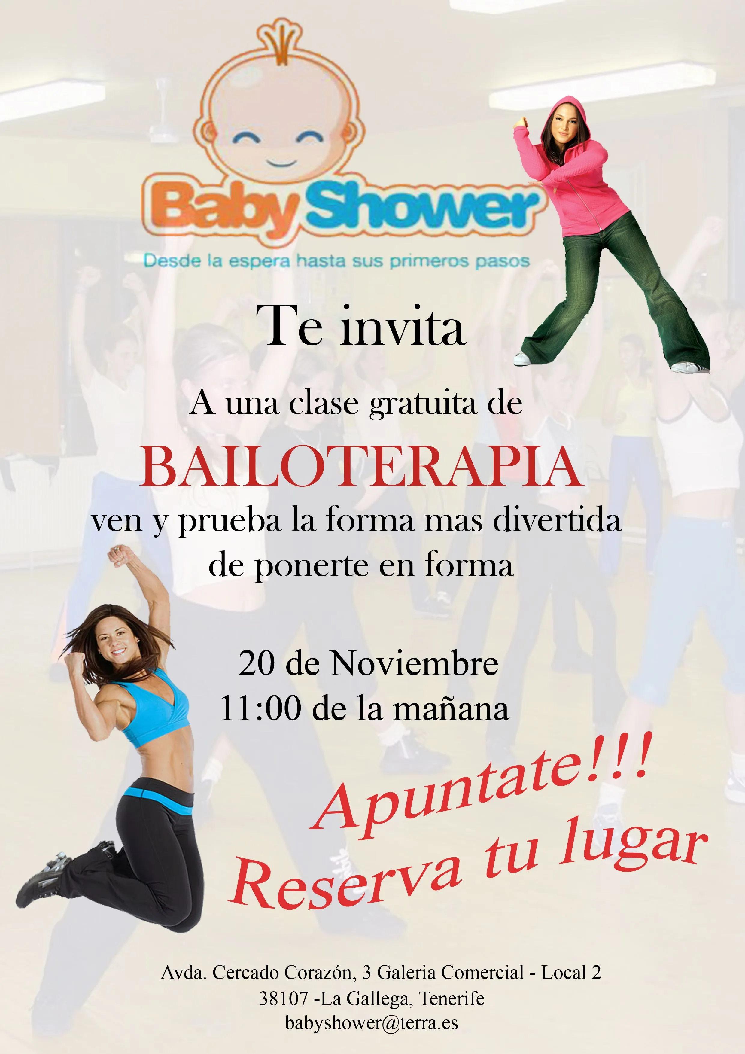 Clase demostración de Bailoterapia en Tenerife | Paternidad y ...