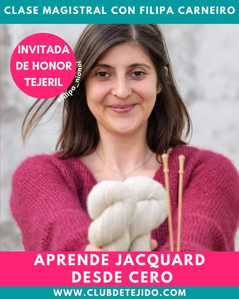 Clase Magistral Cómo tejer con técnica Jacquard a dos agujas