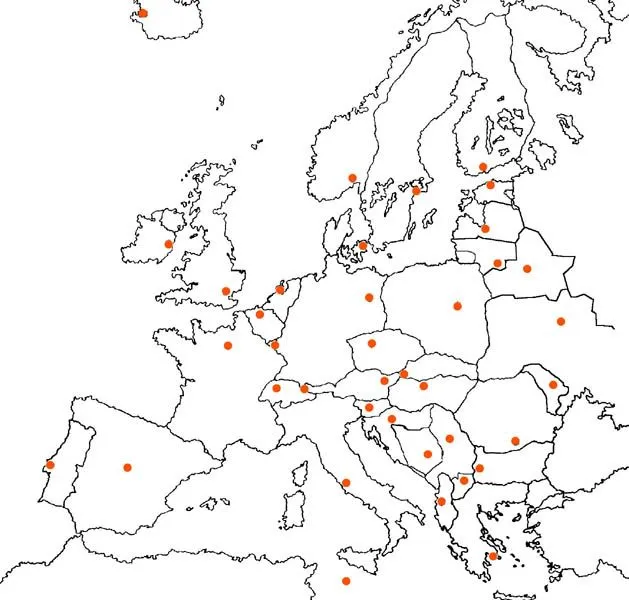 MAPA MUDO DE EUROPA | FAIRE L' HISTOIRE