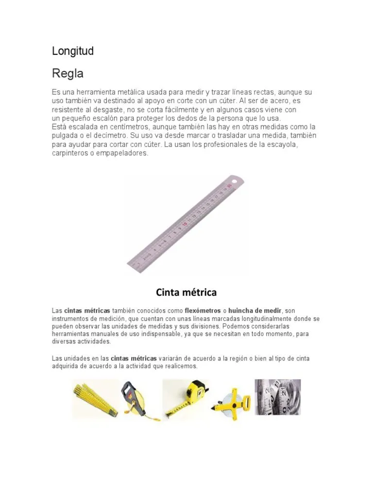 Clases de Medidas | PDF | Balanza | Espectrómetro