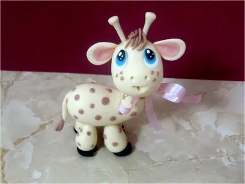 clases de Porcelana fría Jirafita tierna - YouTube