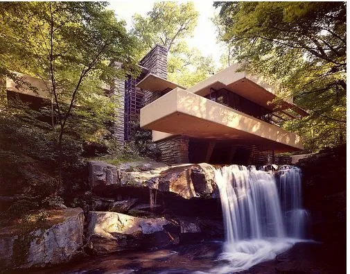 Clásicos de Arquitectura: Casa en la Cascada / Frank Lloyd Wright ...