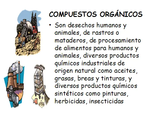 Clasificación de contaminantes químicos - Monografias.com