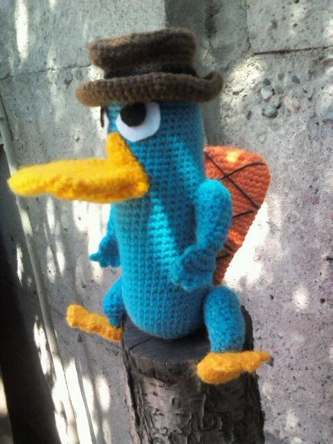 Clau a Crochet: PERRY EL ORNITORRINCO | Amigrumis | Pinterest