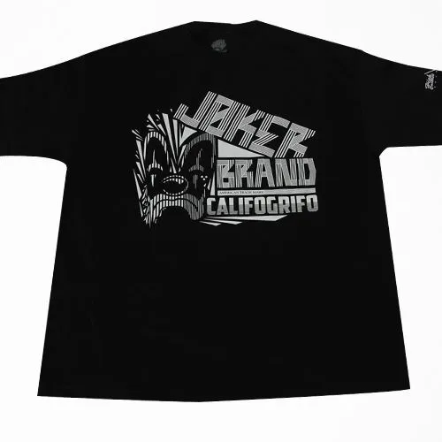 Clearance - Joker Brand x Califogrifo Black Tee - Chicano Rap/ The ...