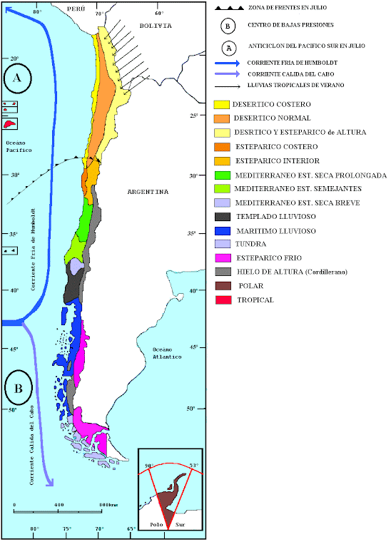 Mapas de Chile - Imagui