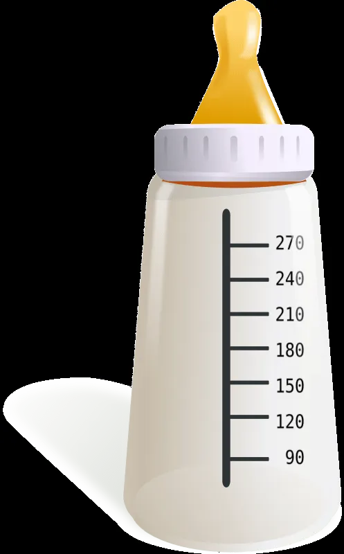 Clipart - Biberon - baby bottle