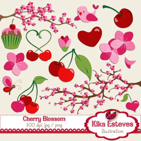 Clipart Flor De Cerejeira Pictures