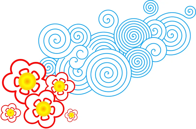 Clipart - flor_nube