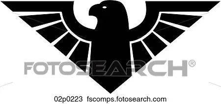 Clipart - icono de águila 02p0223 - Buscar Clip Art, Ilustraciones ...