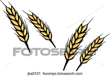 Clipart - ramo, trigo jba0121 - Buscar Clip Art, Ilustraciones de ...