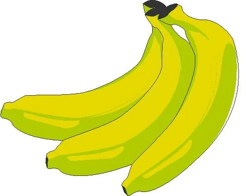Clipart - Tros bananen