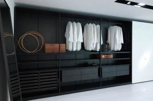 Closets de diseño italiano para los hombres de la casa | Interiores