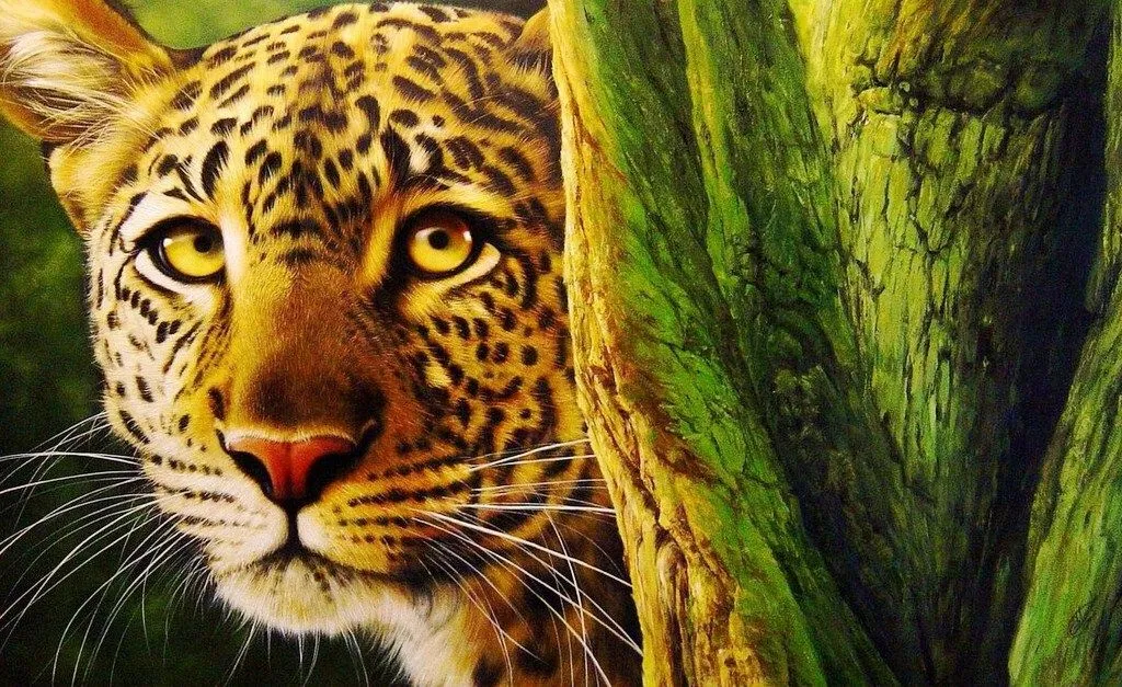 club del arte latino cuadros de paisajes con animales salvajes