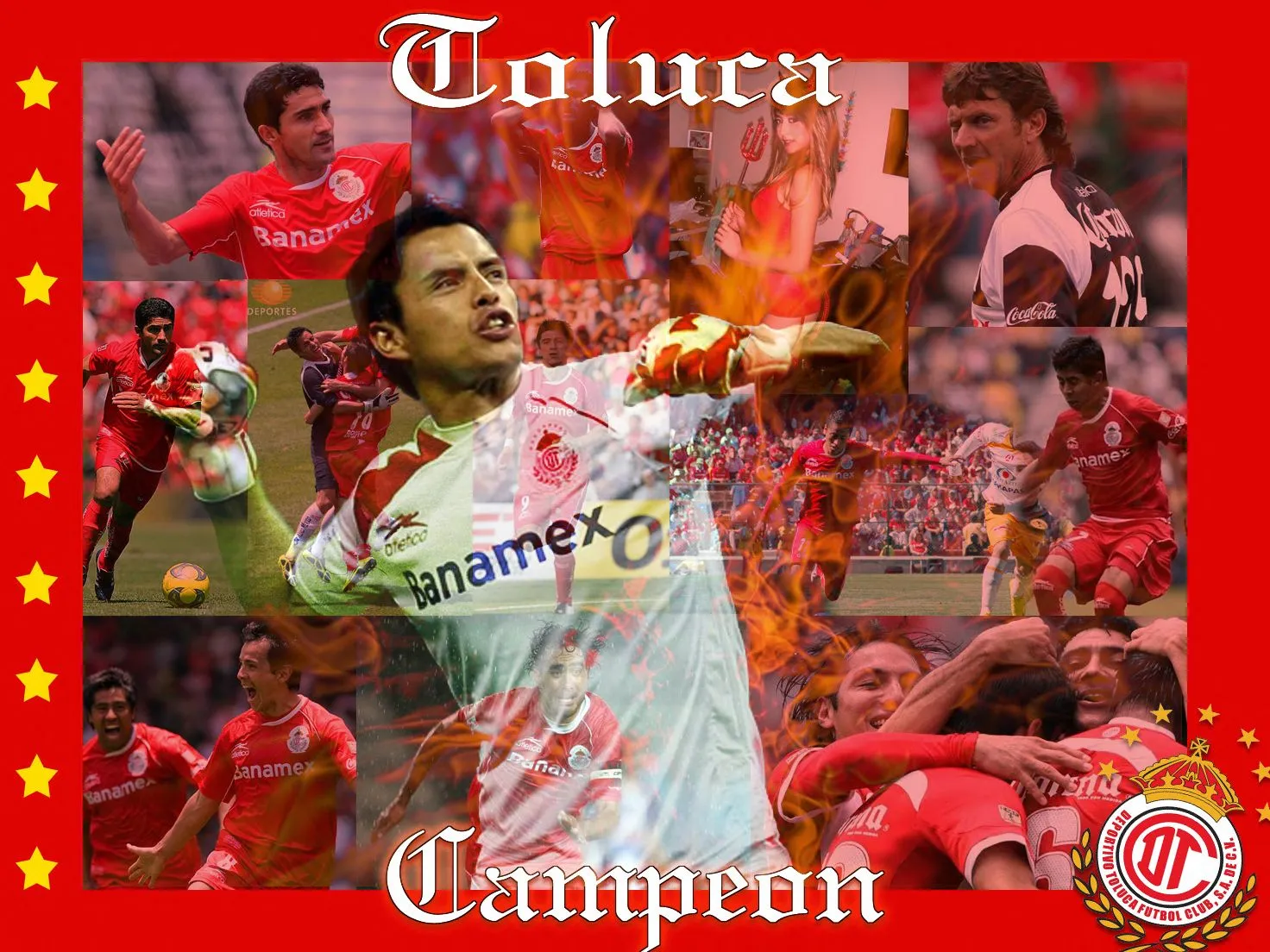 Club Deportivo Toluca: Wallpaper Toluca Campeon