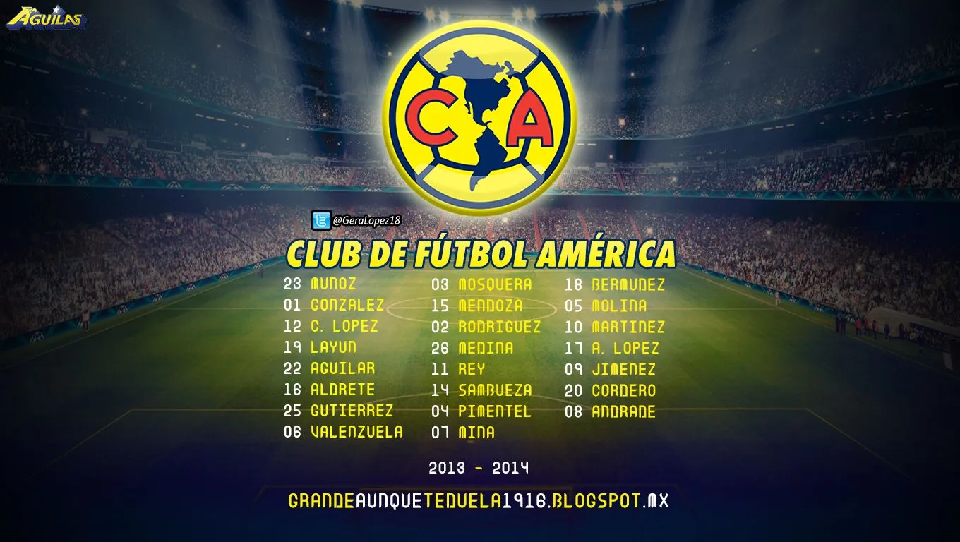 Club de Futbol America • Sitio NO Oficial :::: Club de Fútbol ...