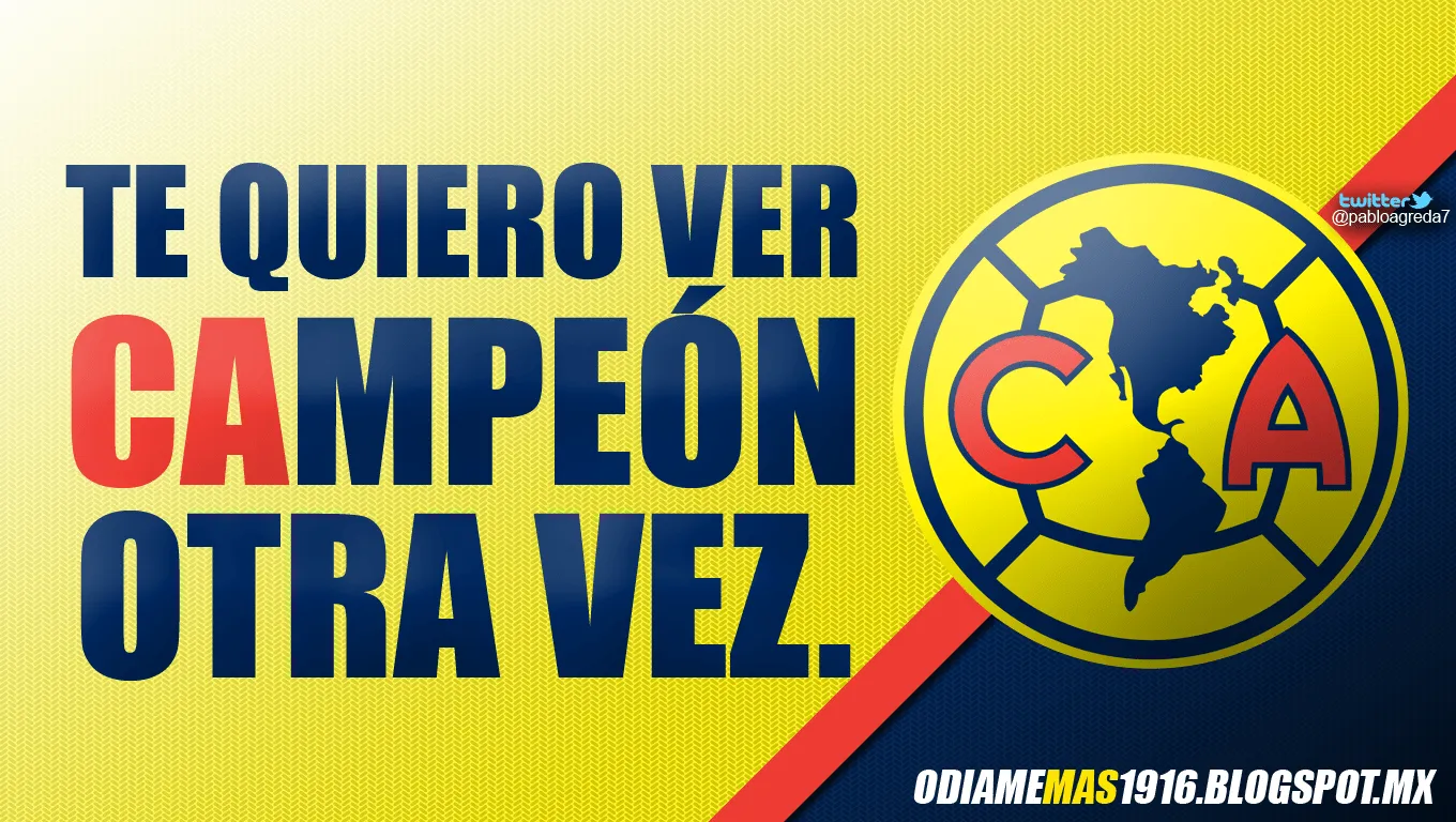 CLUB DE FÚTBOL AMÉRICA :::: Wallpaper Club América 2012 • Te ...