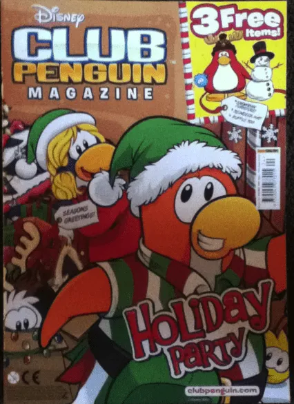 Club Penguin – ¡Revista edición #24! ¡Coins for Change (Navidad ...