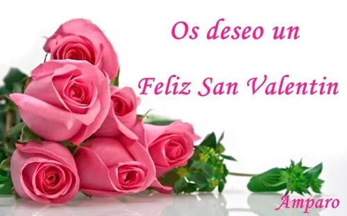 Amiga feliz dia de San Valentín - Imagui