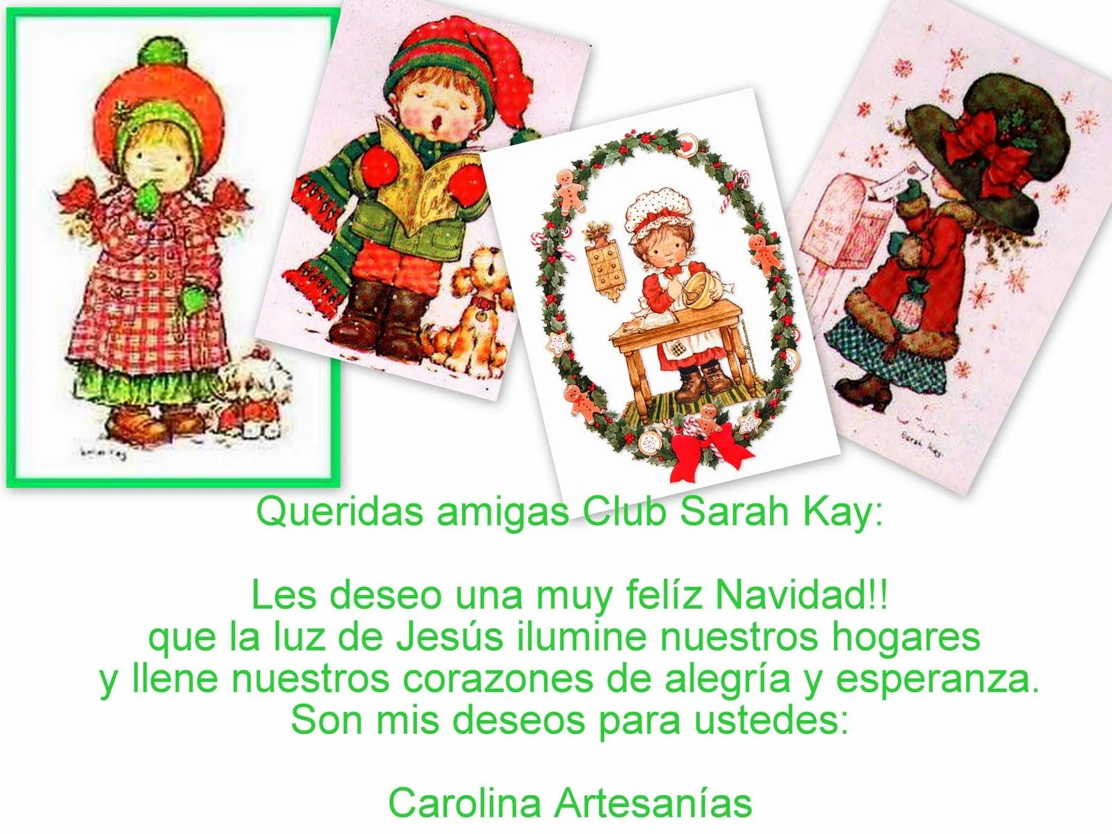 Club Sarah Kay: un regalo de Navidad para ustedes!!