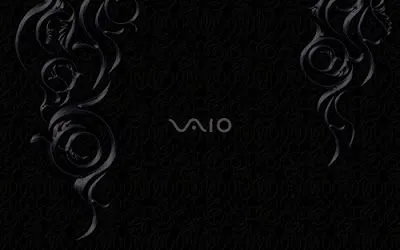 Club VAIO: VAIO C Series 2008 Black Wallpaper