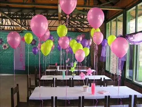 COMO COBRAR DECORACIÓN GLOBOS CON HELIO - YouTube