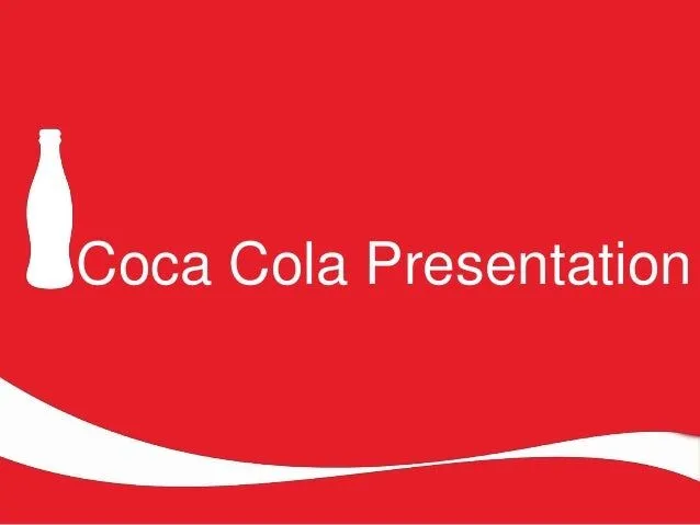 Coca cola Presentaion