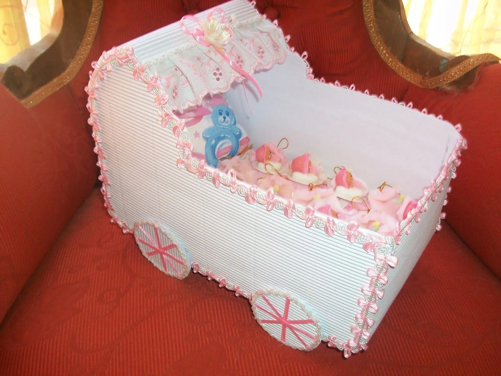 Coches para baby shower - Imagui