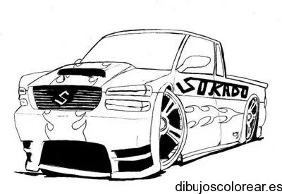 Coches | Dibujos para Colorear