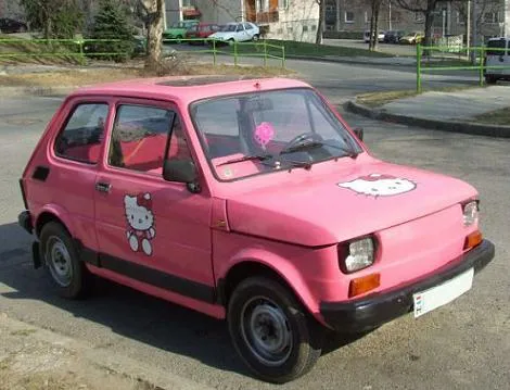 Coches Hello Kitty