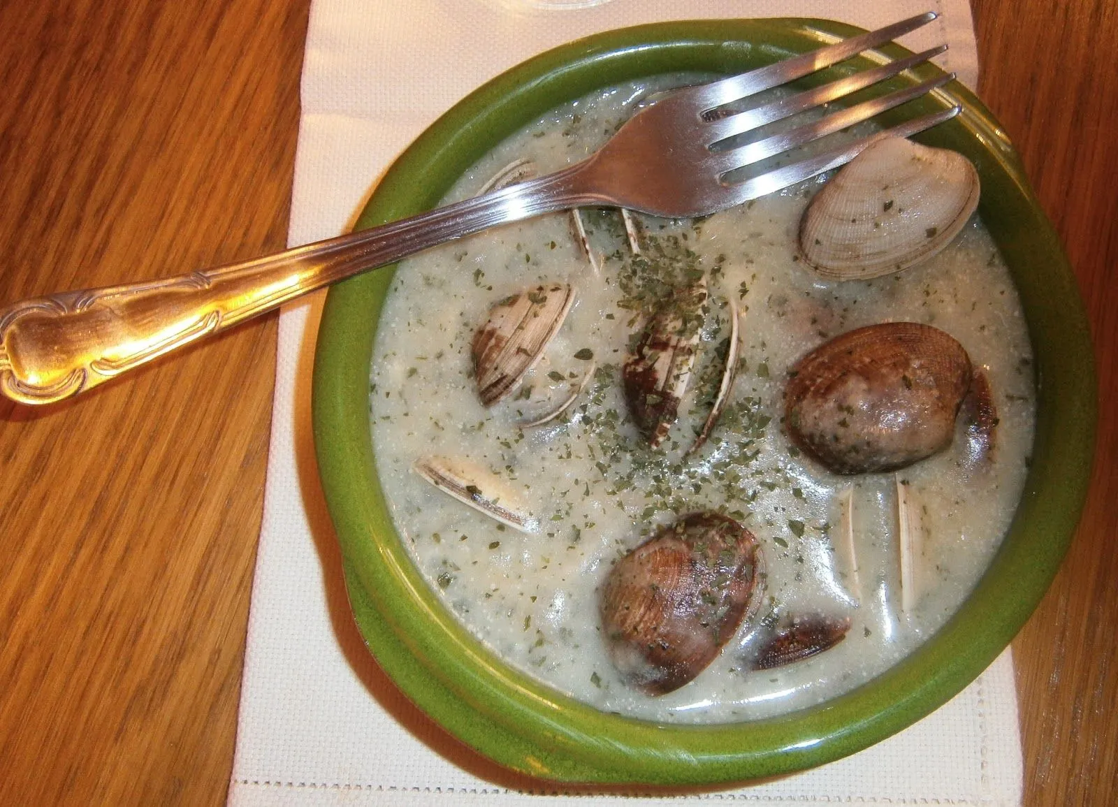 La Cocina de la Abuela: Almejas a la marinera. Una receta sencilla.