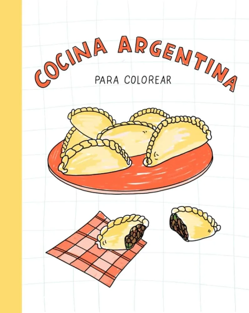 Cocina Argentina para colorear: Platos típicos argenitnos (Spanish Edition)  : Jolly, Josefina: Amazon.com.mx: Libros