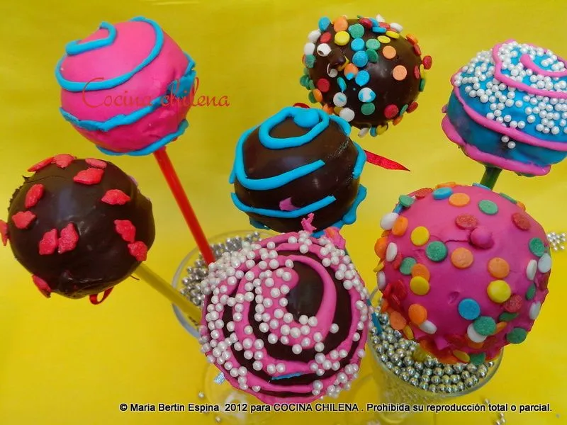 COCINA CHILENA: POP CAKES