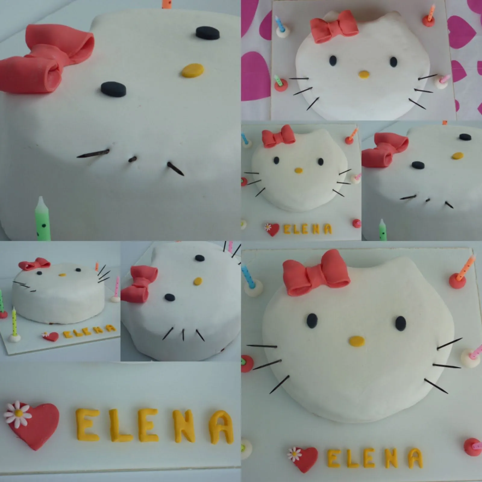 Cocina de color Lila: Tarta Kitty