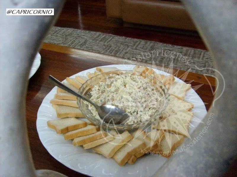 Cocina Costarricense: dip de tocineta