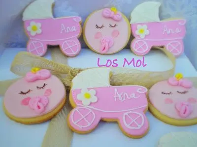 Cocina Dulce De La Srta. Mol: GALLETAS DECORADAS PARA EL BAUTIZO ...