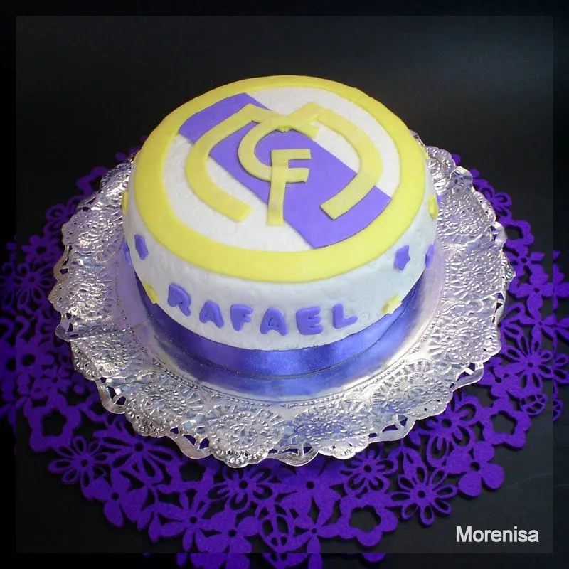 LA COCINA DE MORENISA: Tartas Del Real Madrid.-