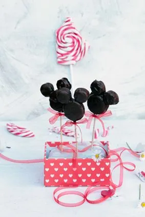 la cocina de ompa-lompa: Mickey mouse de chocolate