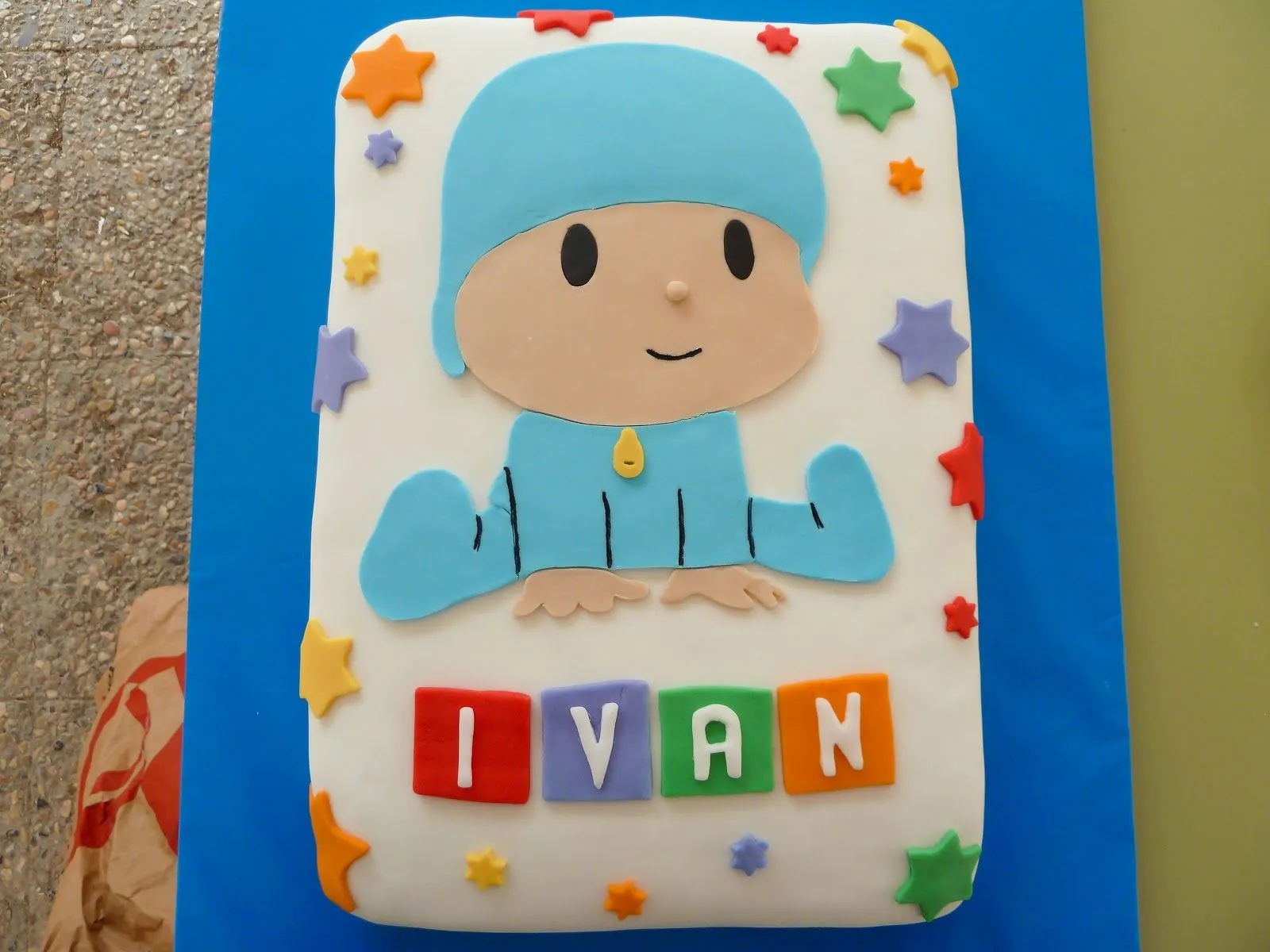 Ya estás en mi cocina: Tarta Pocoyo.