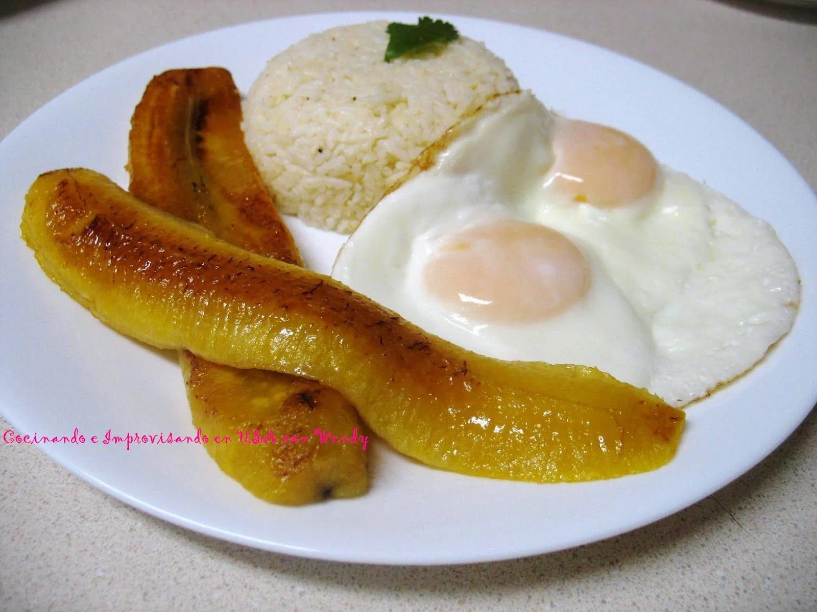 Cocinando con Wendy in the USA: ARROZ A LA CUBANA