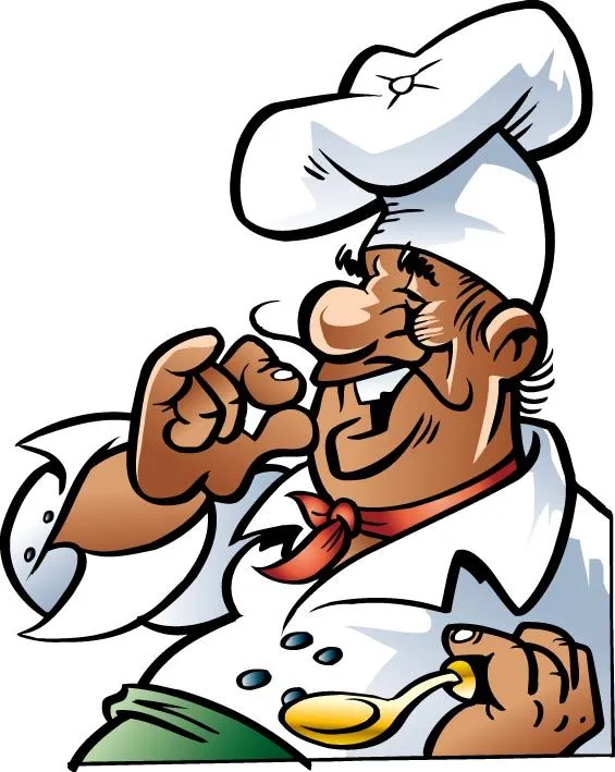 Cocinero en caricatura - Imagui