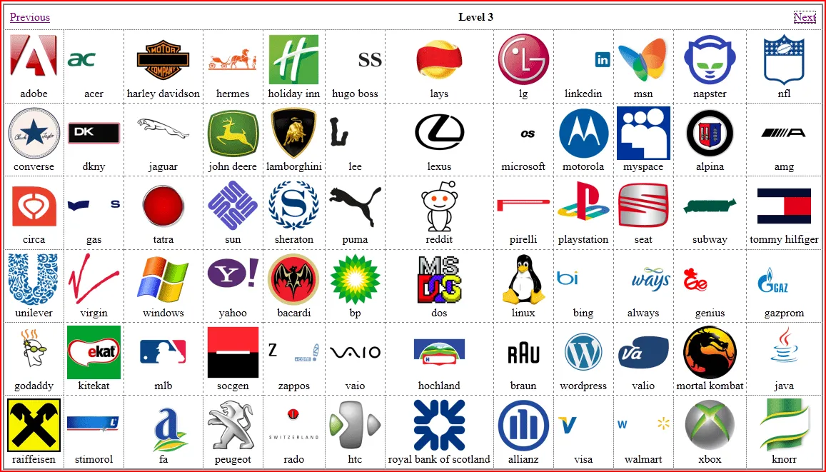 Code Junction: Logo Quiz Solution: Level 3 and 4