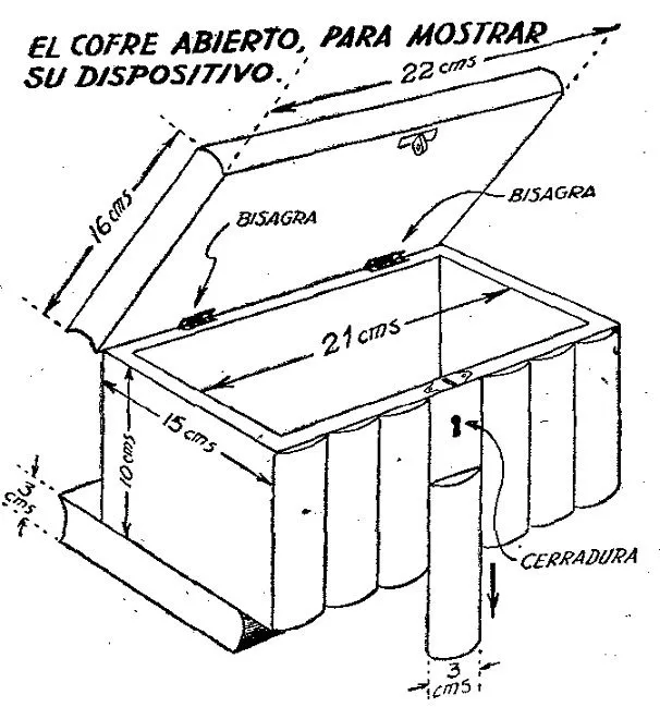 Como hacer un COFRE DE MADERA - Cofre SECRETO 2 | Como hacer ...